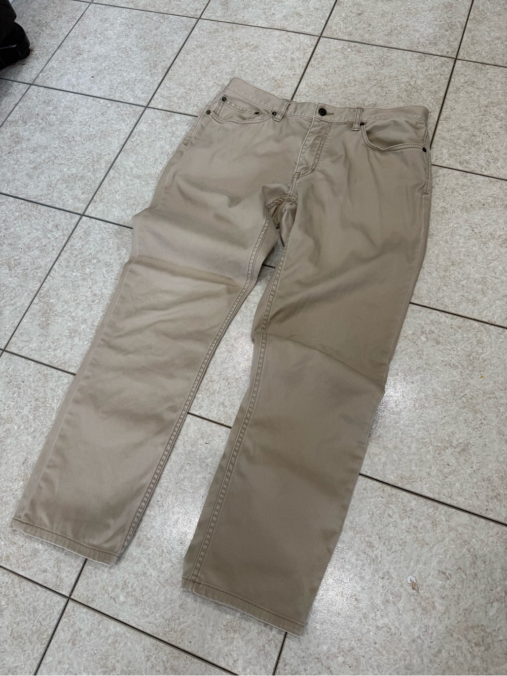 Polo by Ralph Lauren Khaki Straight-Leg Pants